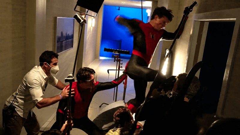 Tom Holland, Spider-Man 3 BTS