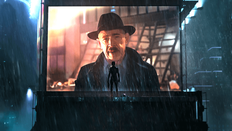 J. Jonah Jameson reporting about Spider-Man in Spider-Man: No Way Home.