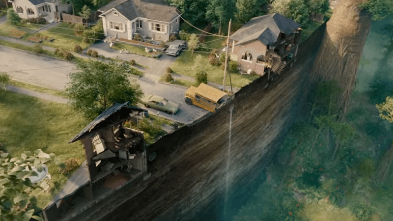 Oak Street cut off in The End of Oak Street.