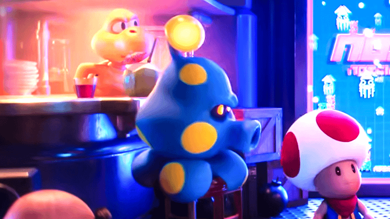 Octoomba in Super Mario Galaxy Movie