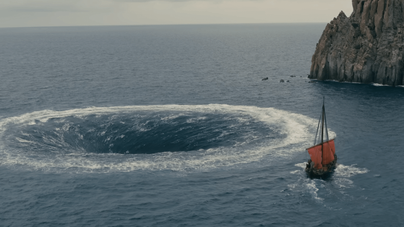 Charybdis in The Odyssey 2026.