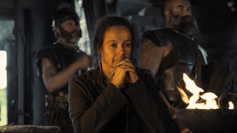 Samantha Morton as Circe in The Odyssey.