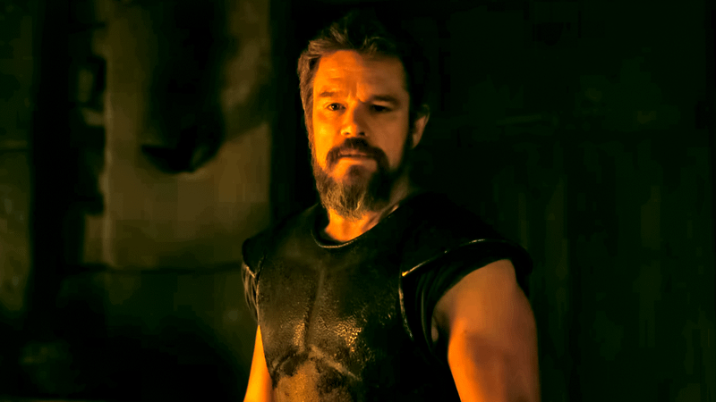 Matt Damon in The Odyssey.