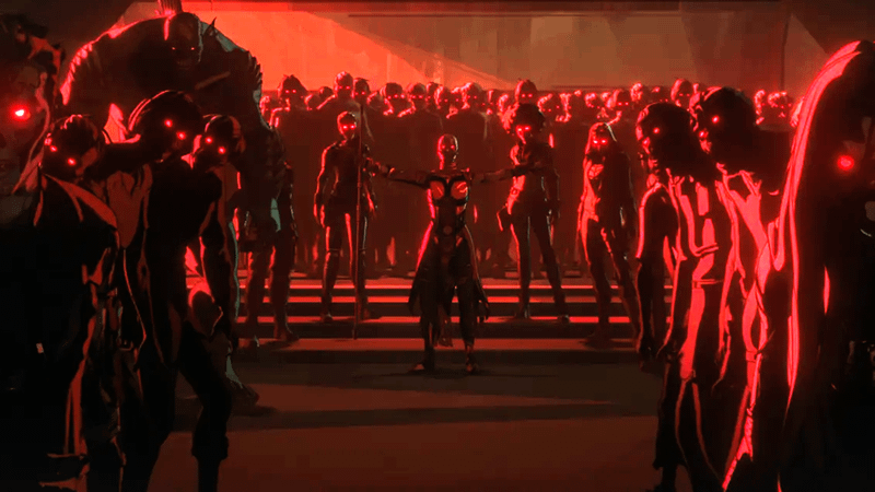 Okoye, zombies in Marvel Zombies