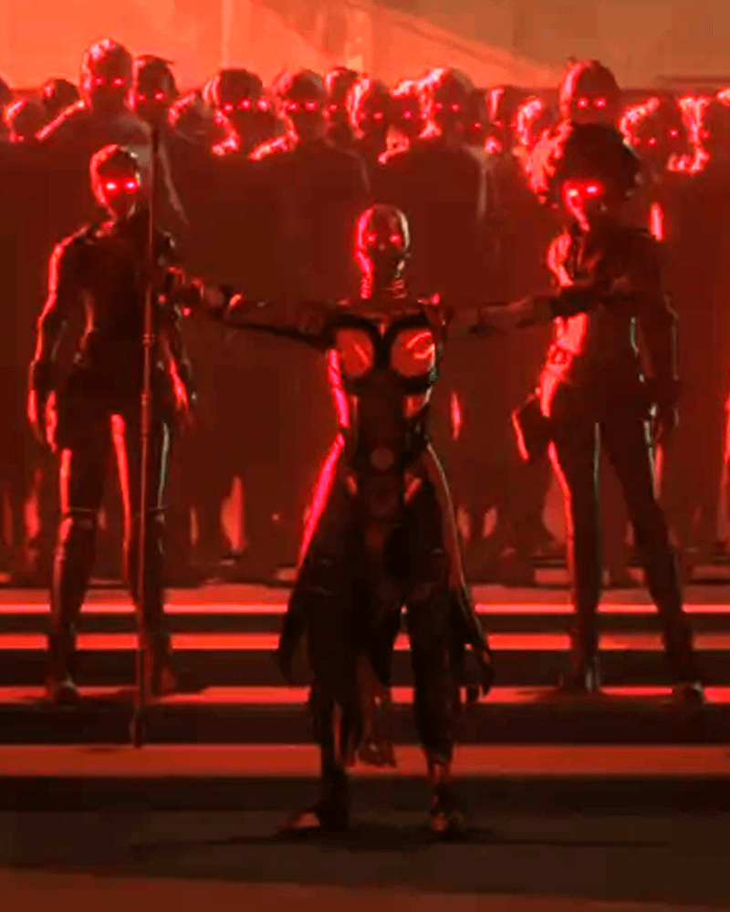 Zombie Okoye in Marvel Zombies