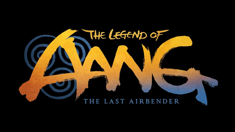The old Legend of Aang: The Last Airbender logo