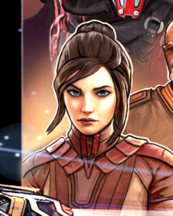 Bastila Shan on the May 4 poster.