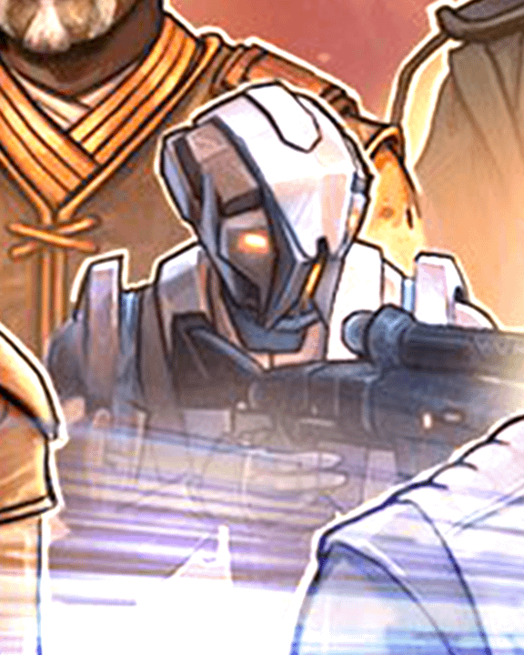 An Old Republic assassin droid on Star Wars' May 4 poster.