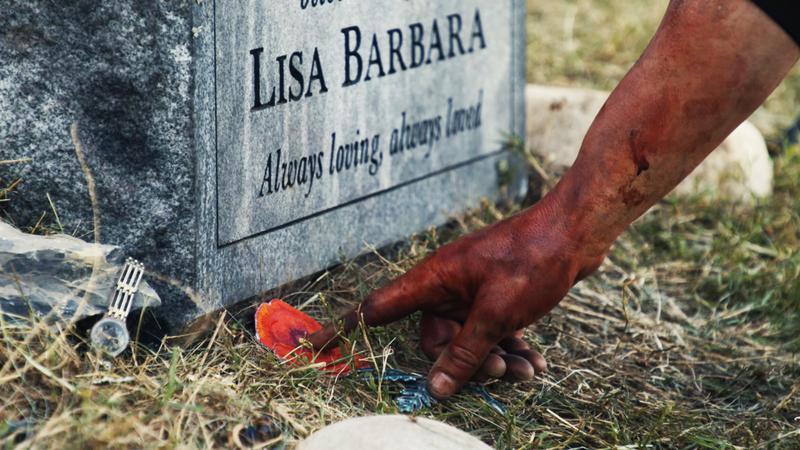 grave for Lisa Barbara in 'The Punisher: One Last Kill.'