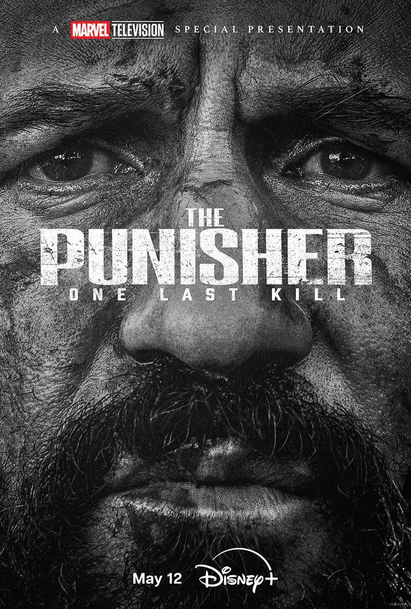 Jon Bernthal as Frank Castle in One Last Kill poster.