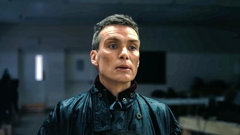 Cillian Murphy as Oppenheimer in Oppenheimer movie