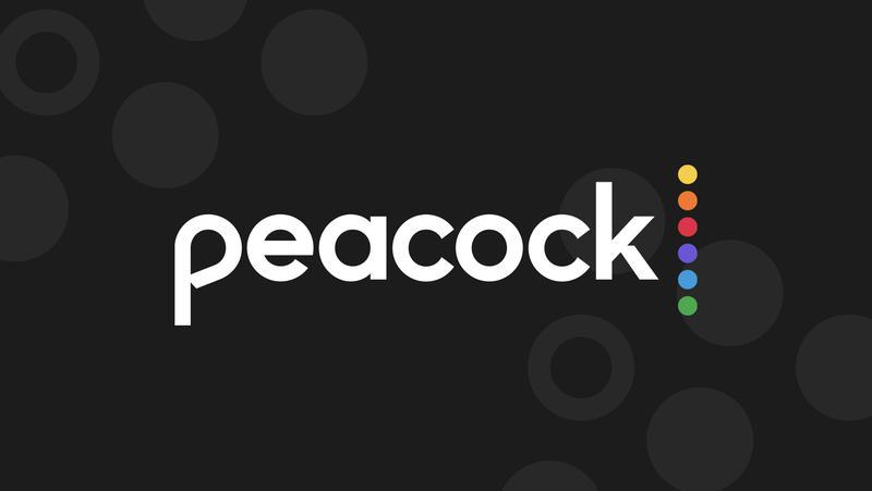 The official Peacock streaming service logo.