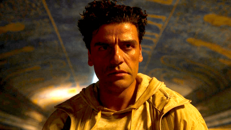 Oscar Isaac as Moon Knight.
