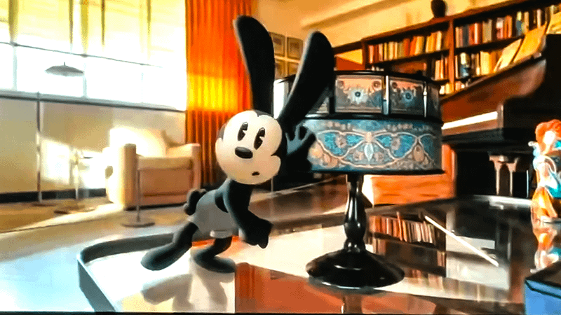 Oswald the Lucky Rabbit in his new Disney+ series.