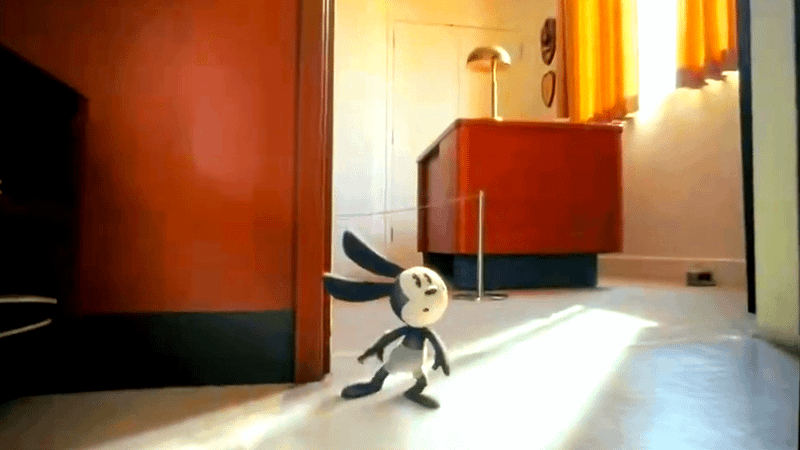 Oswald the Lucky Rabbit in his new Disney+ series.