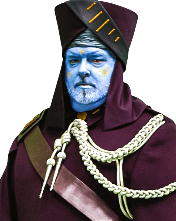 George Lucas as Notluwiski Papanoida.