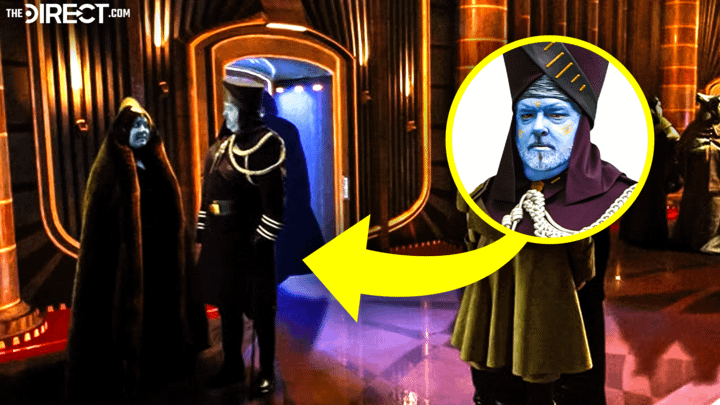 George Lucas as Notluwiski Papanoida in Revenge of the Sith..