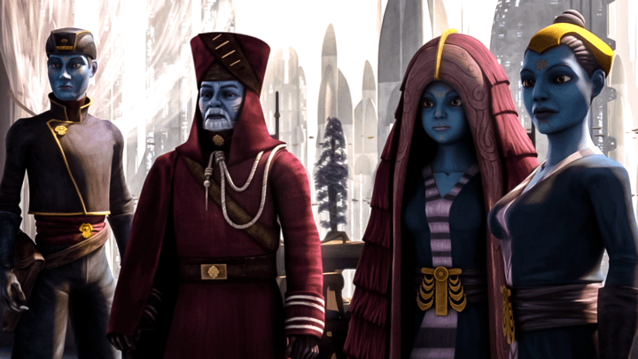 Notluwiski Papanoida and other Pantorans in The Clone Wars.