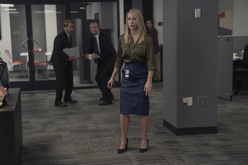 Jennifer Holland as Emilia Harcourt in Peacemaker Season 2, Episode 7