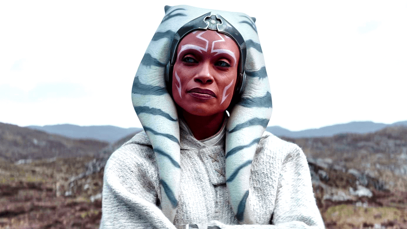 Rosario Dawson's Ahsoka on Peridea.