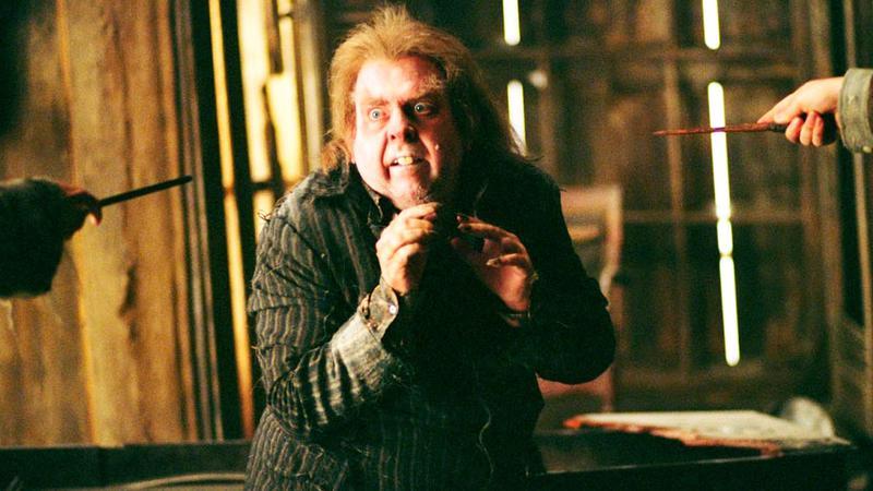 Harry Potter and the Prisoner of Azkaban movie, Peter Pettigrew.