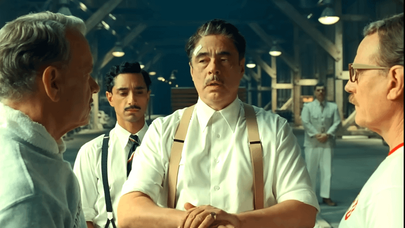 Benicio del Toro as Zsa-zsa in The Phoenician Scheme
