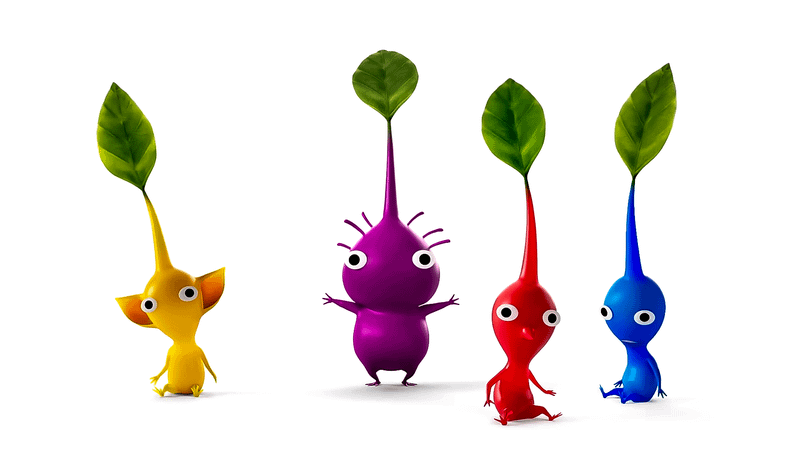 Pikmin characters.