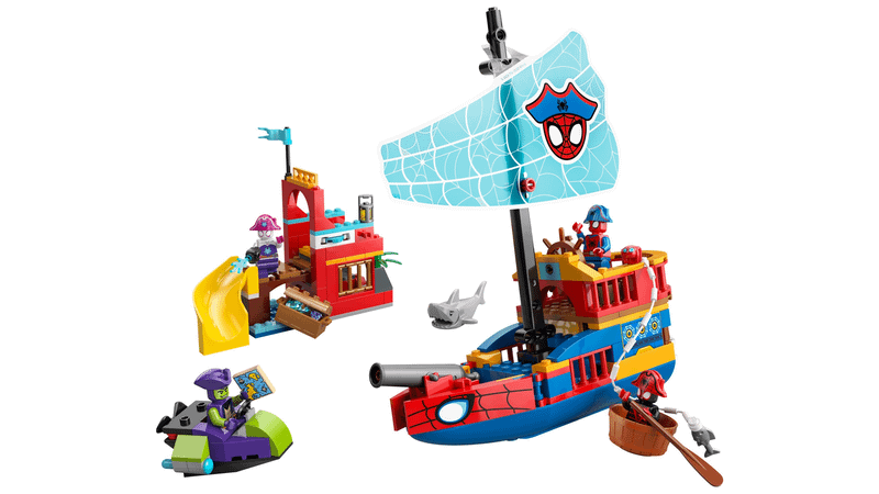 Team Spidey Pirate Ship