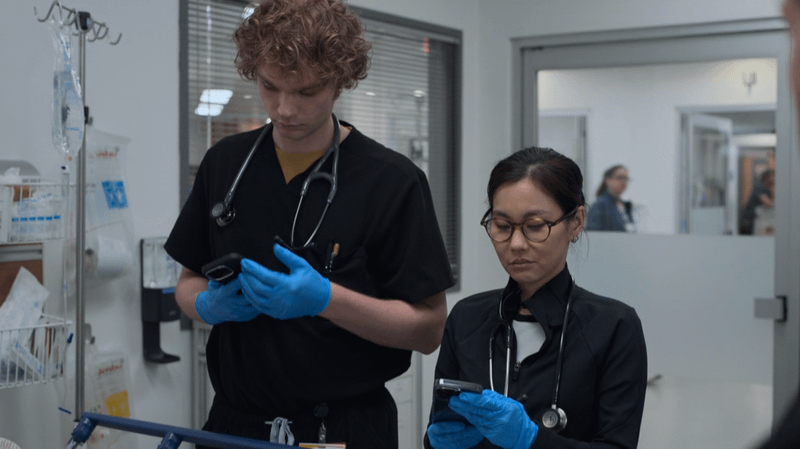 New med students in The Pitt Season 2