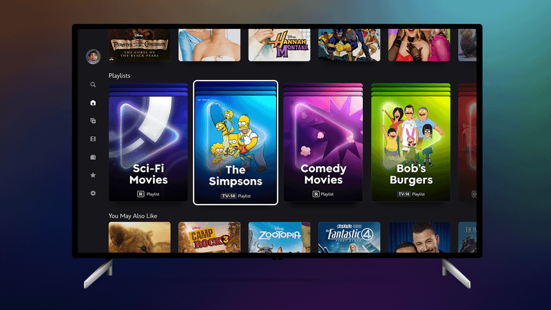 Disney+ Playlists visual on Disney+.