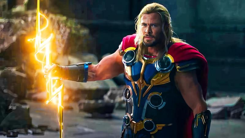The Thunderbolt being wielded by Thor