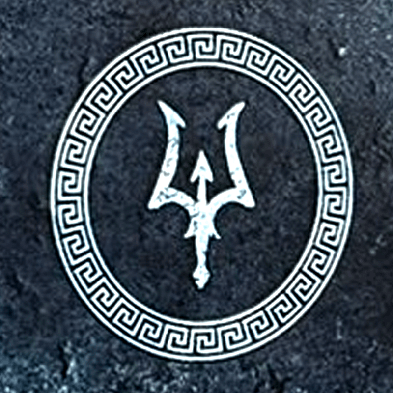 Poseidon's trident.