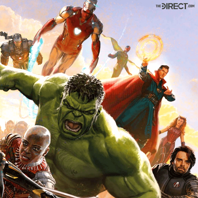 Hulk and Iron Man in 2026 Avengers art