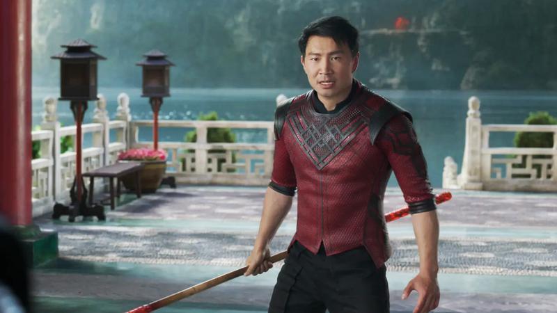 Simu Liu in Shang-Chi and the Legends of the Ten Rings.