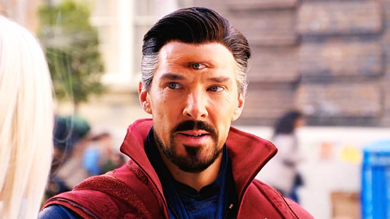 Benedict Cumberbatch as Doctor Strange in Multiverse of Madness.