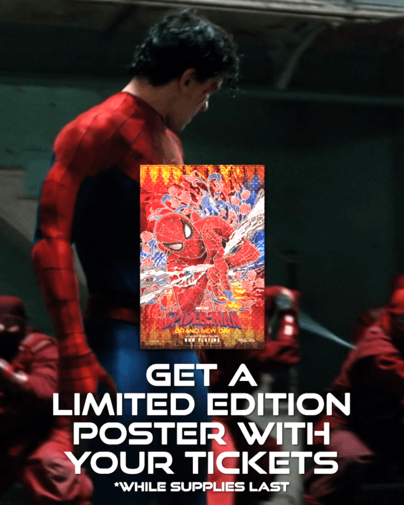 Spider-Man Brand New Day limited edition poster.