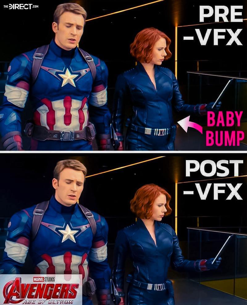 Scarlett Johansson pregnant while filming Avengers Age of Ultron