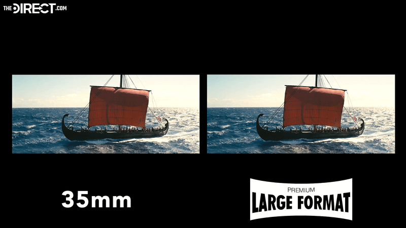 Greek ship from 'The Odyssey' in 35mm and Premium Large Format.