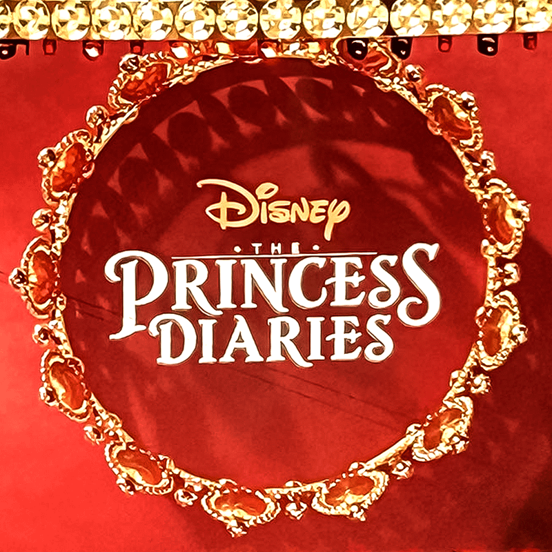 Logo for 'The Princess Diaries 3.'