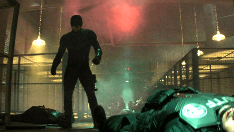 Charlie Cox as Matt Murdock/Daredevil in Daredevil: Born Again Season 2, Episode 3.