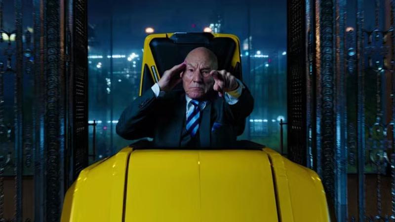 Professor X holding up his hand in Doctor Strange in the Multiverse of Madness.
