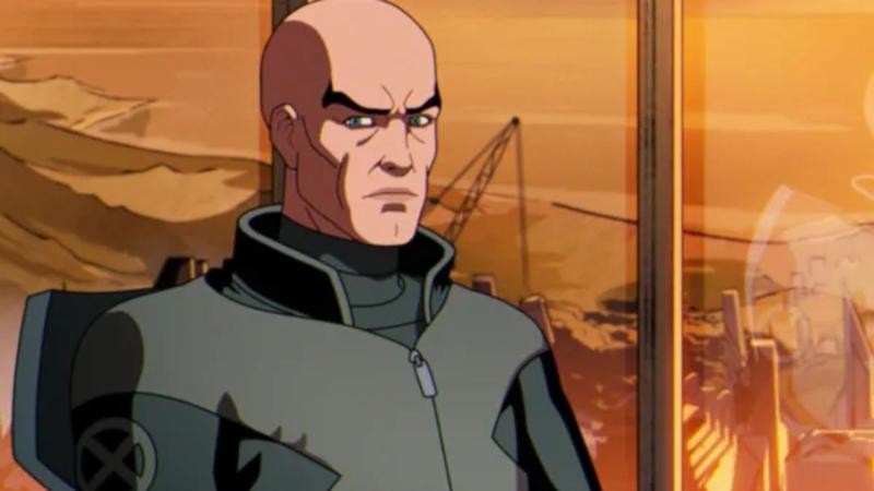 Professor X looking stern in X-Men '97.