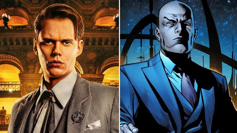Bill Skarsgard in John Wick Chapter 4, Professor X Charles Xavier in Marvel Comics.