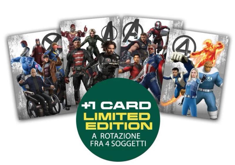 Avengers: Doomsday limited edition cards.