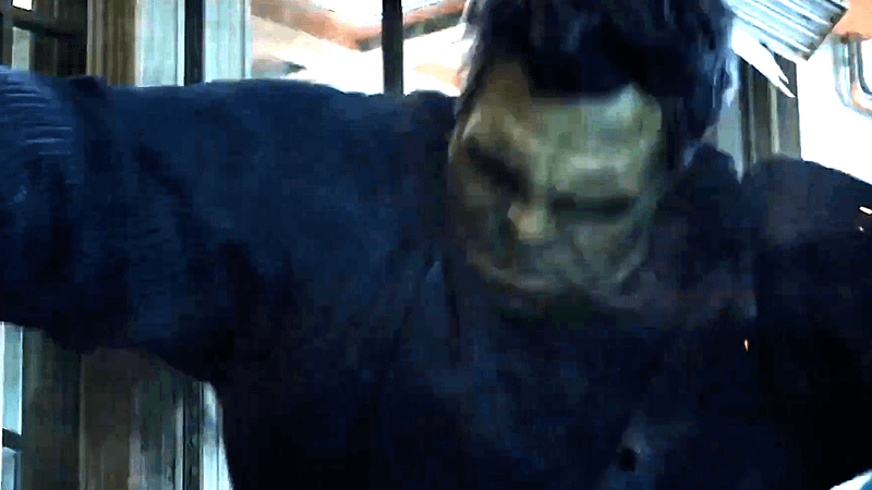 The Hulk being shot at in 'Spider-Man: Brand New Day.'