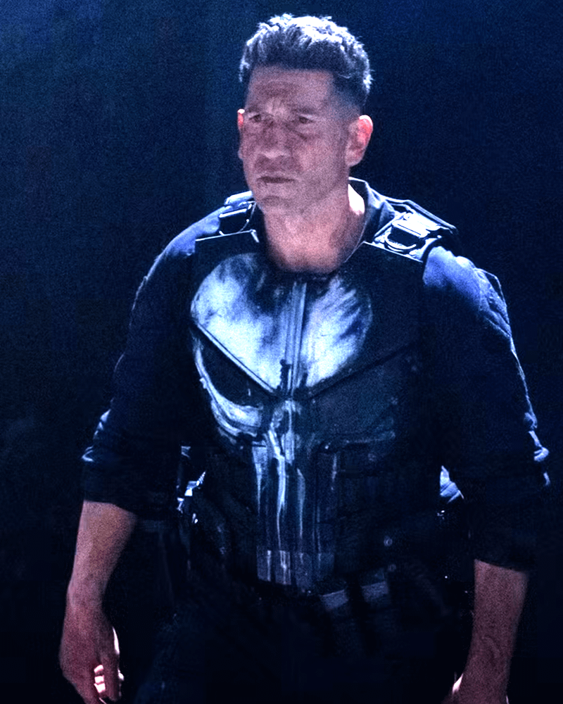 Jon Bernthal as Punisher looking determined in Daredevil: Born Again