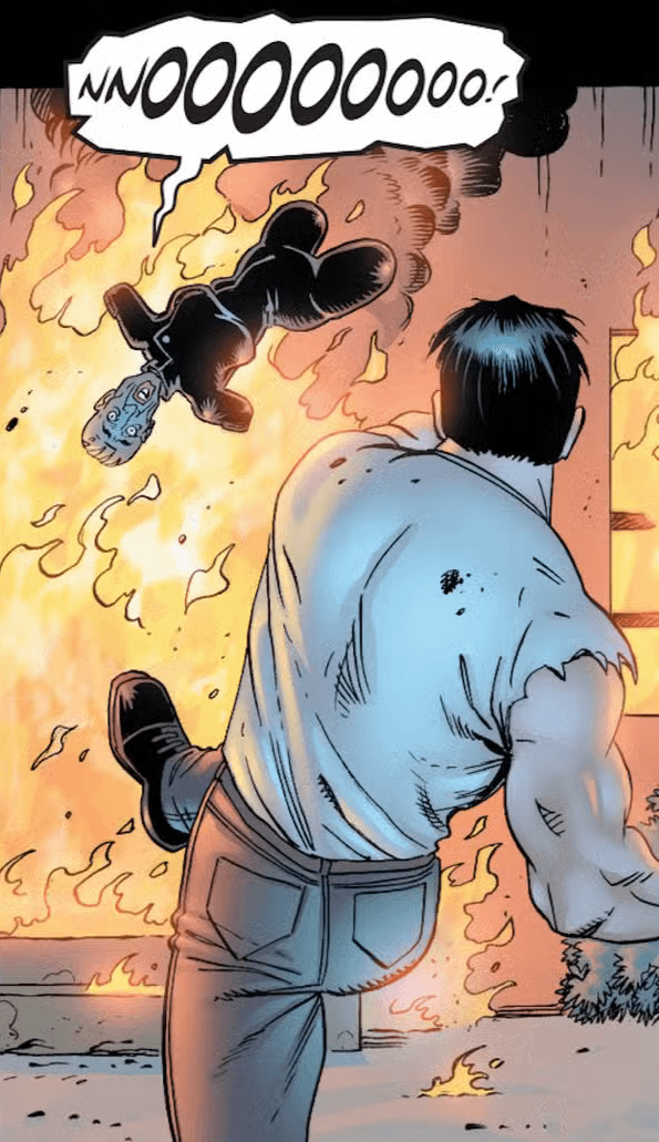 Ma Gnucci's death in Marvel Comics.