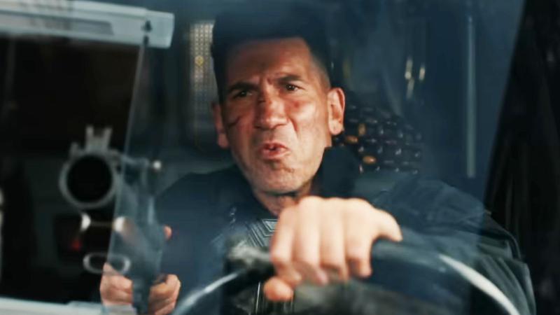 Punisher shooting Spider-Man in Brand New Day trailer.