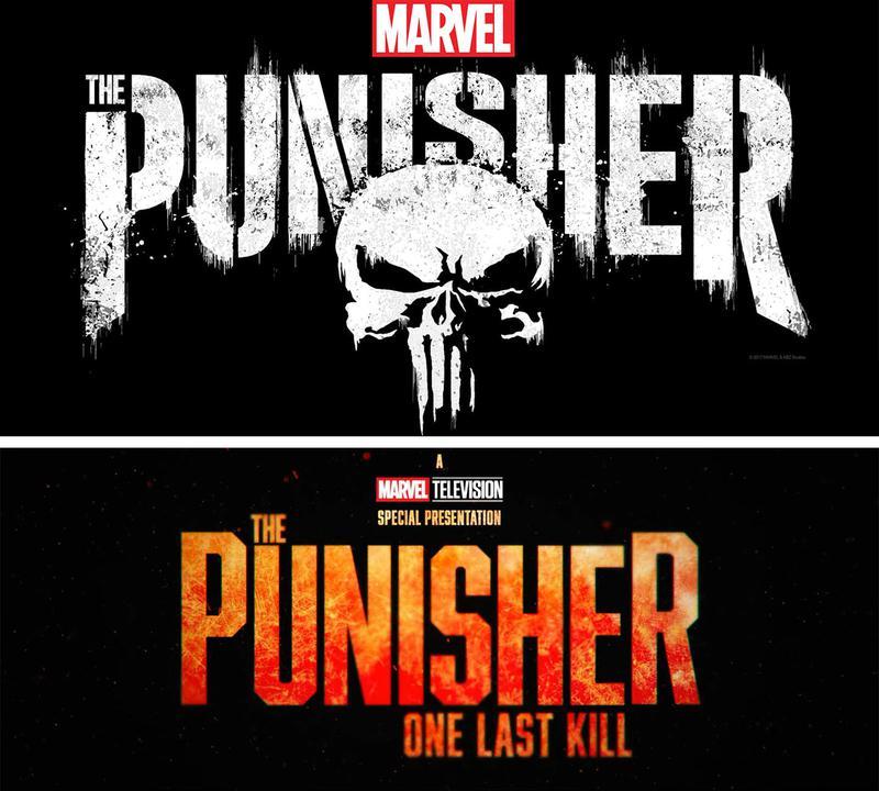 Old Punisher logo alongside the orange One Last Kill logo.