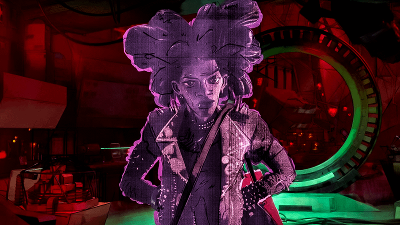 Spider-Punk in Across the Spider-Verse.